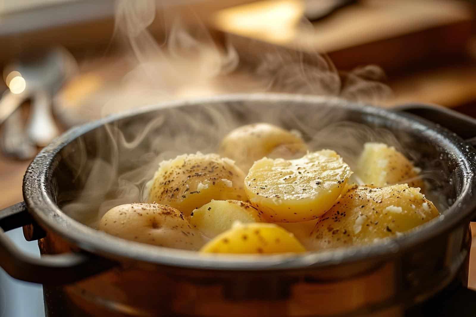 découvrez comment cuire des pommes de terre à la perfection en cocotte. cette méthode simple et savoureuse garantit des pommes de terre fondantes et aromatiques, idéales pour accompagner vos plats préférés. suivez nos conseils pour un résultat digne des plus grands chefs.